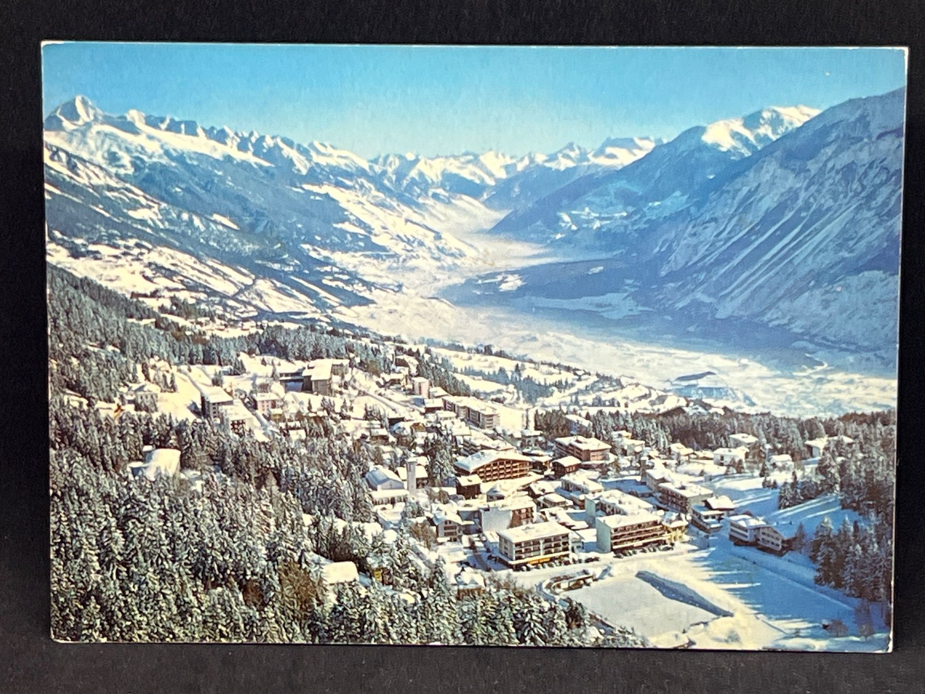 Cartoline postali: Montana-Vermala (Valais) – Usato da Widnau venduto da Brusi9