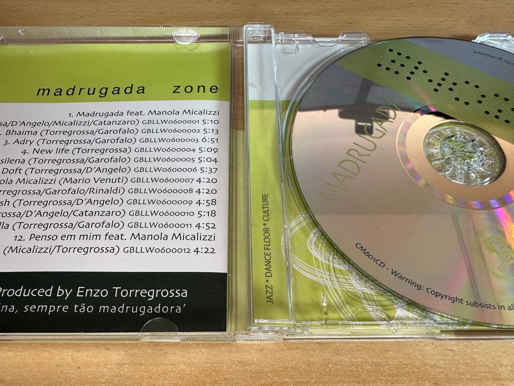 CD: Zone – Madrugada – Usato da Rikon im Tösstal venduto da Alpenmutz 2