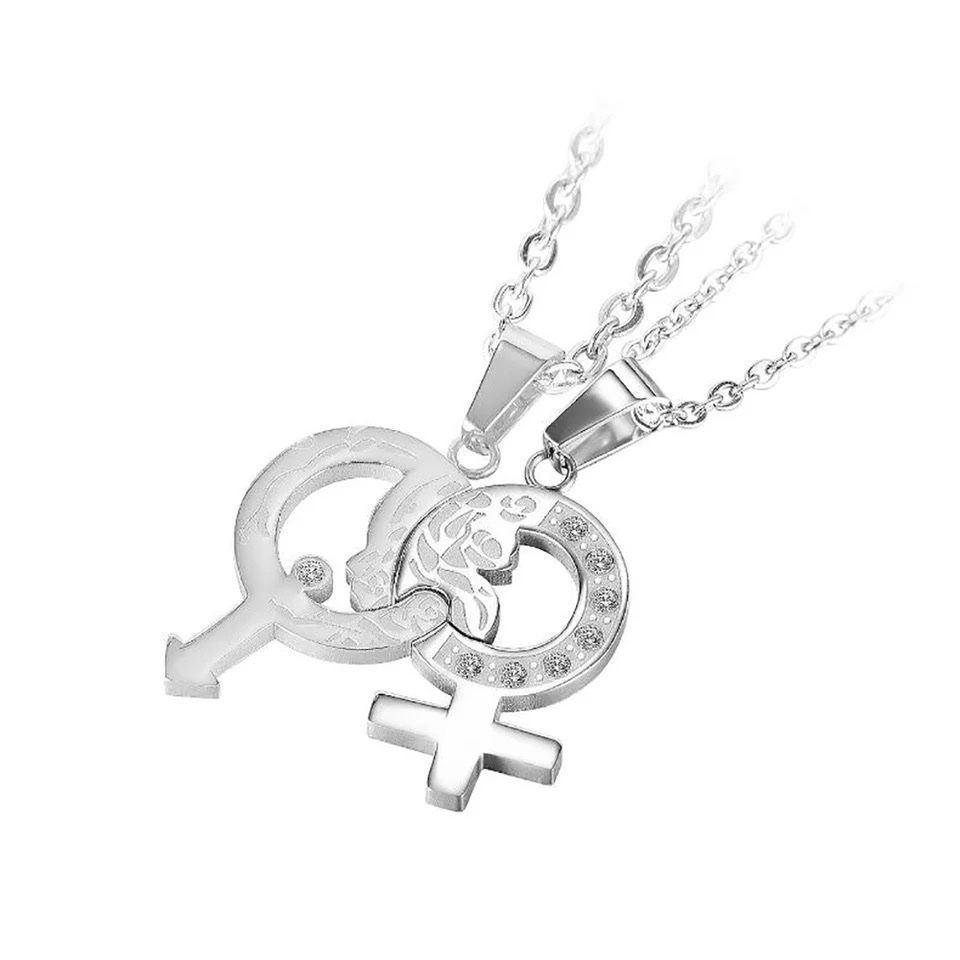 Ketten: Necklace set for couples stainless steel – Neu und originalverpackt aus Aarburg von StavFashion 4