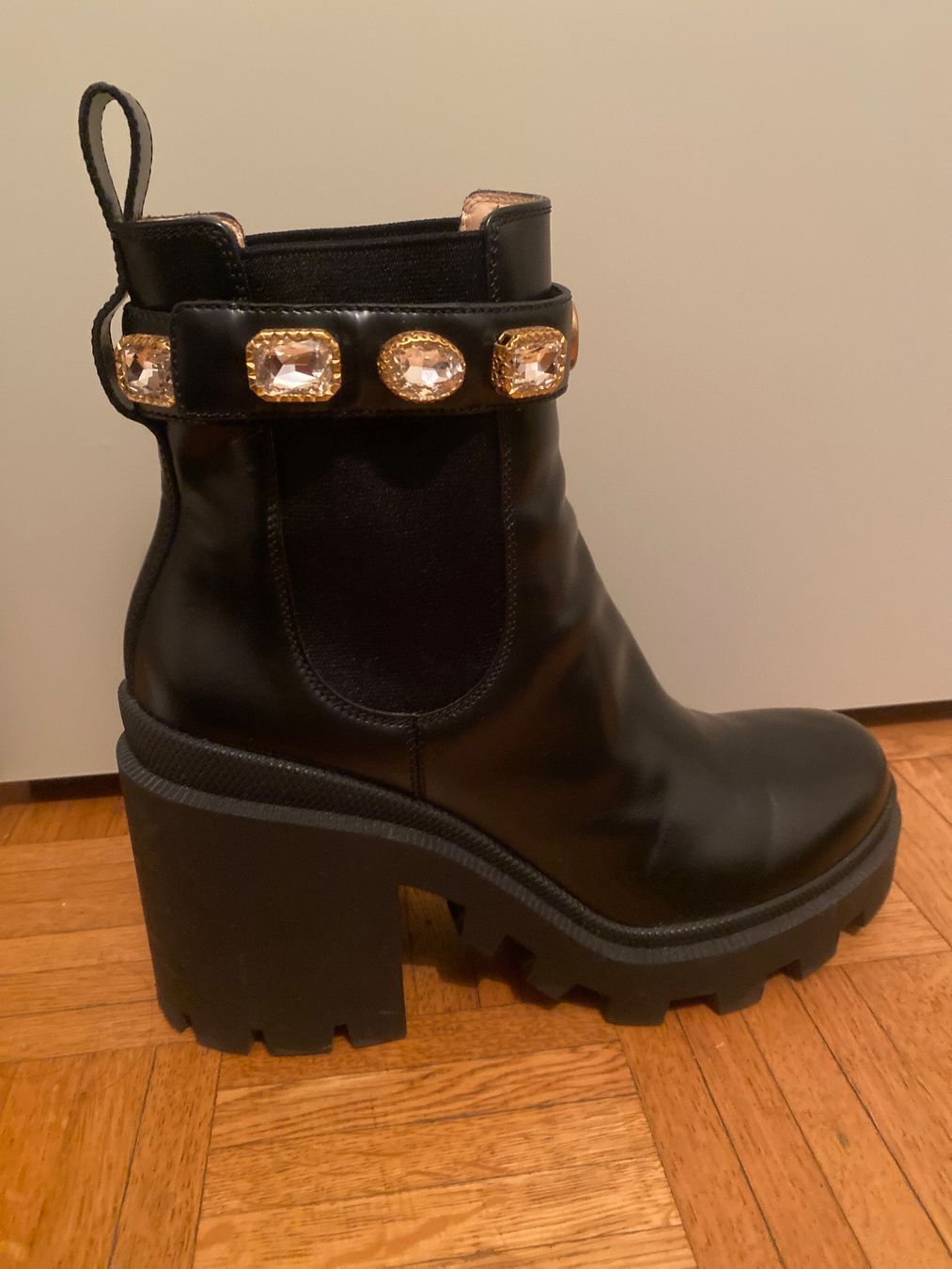 Gucci Damenschuhe: Bottines GUCCI, p. 39, comme neuf – Gebraucht aus Genève von Fencer3_914 1