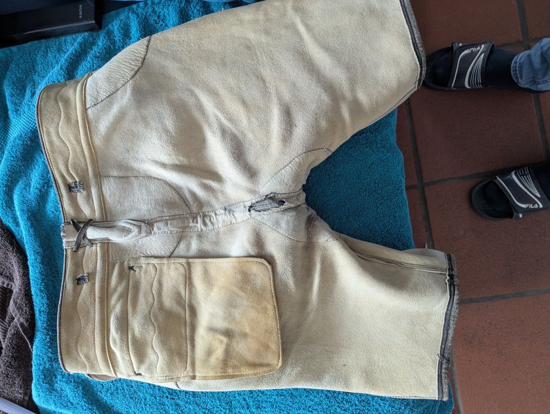 Pantaloni: Trachtenlederhose Hirschleder – Usato da Dielsdorf venduto da Noga1 6