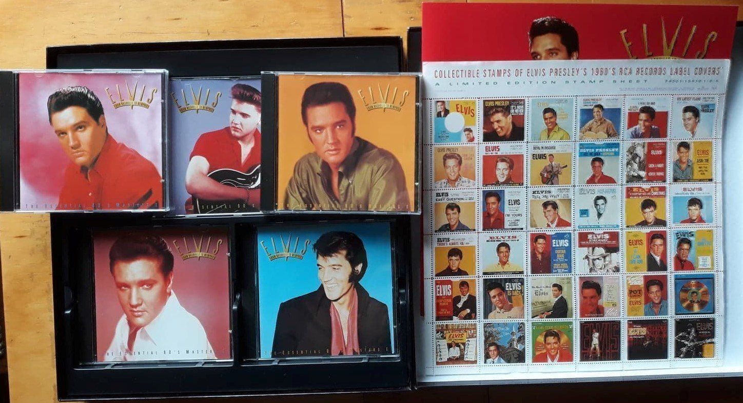 CD: ELVIS PRESLEY - BOX SET 5X CD's - 1993 – Usato da Le Locle venduto da PereiraHugo 2
