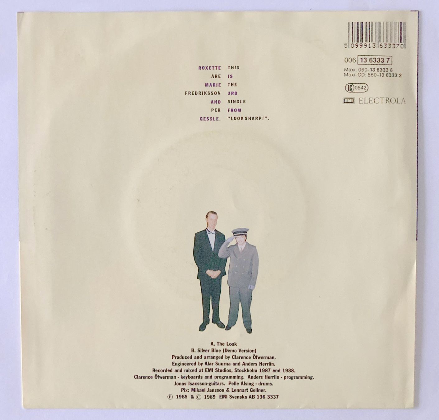 Dischi in vinile: ROXETTE - THE LOOK – Usato da Bottens venduto da hotter-than-hell 1