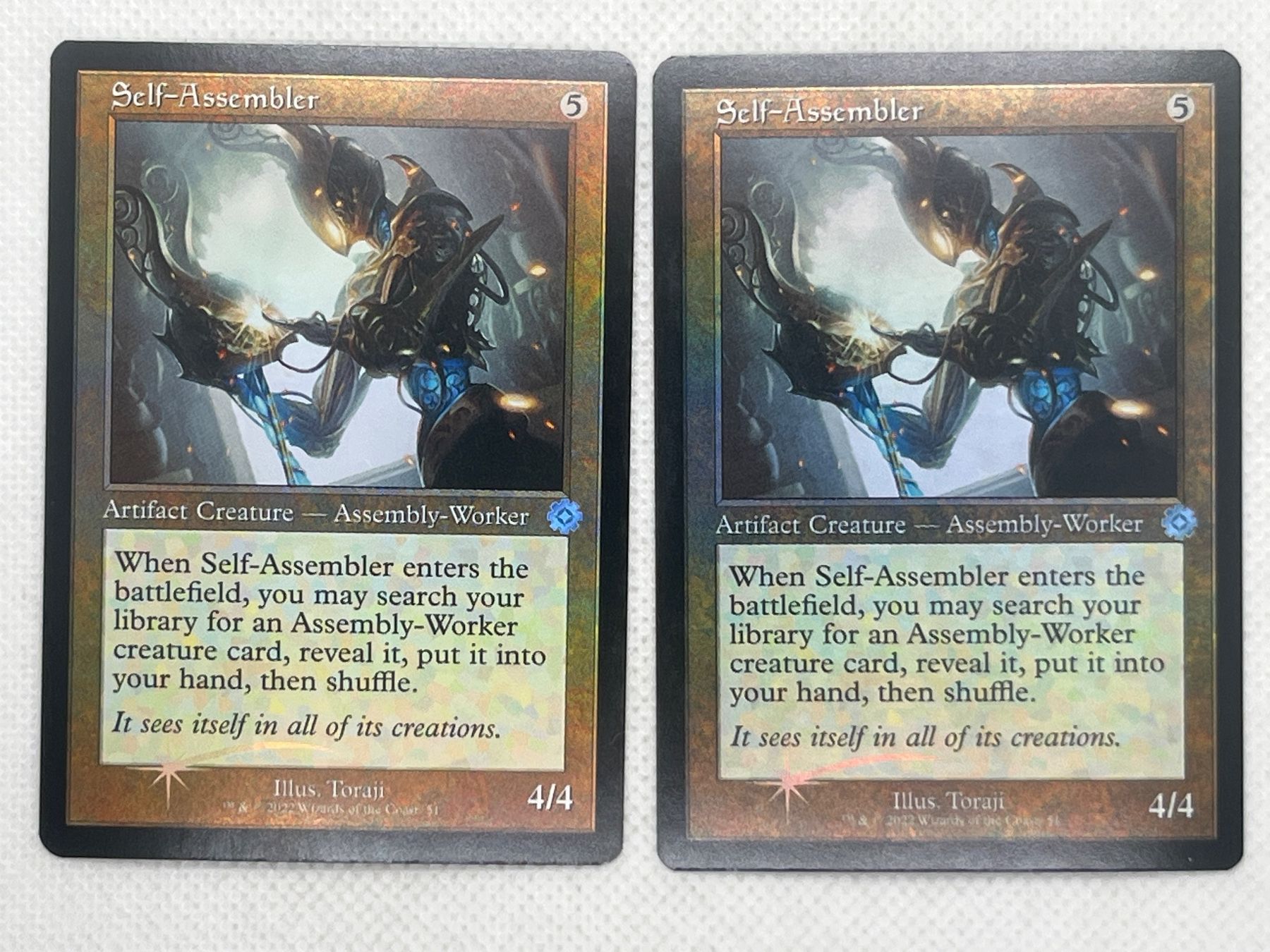 Magic The Gathering Cartes à collectionner: 2x Self-Assembler Foil – D'occasion à Hinterkappelen par Kim1992