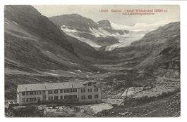 Gemmi (VS) Hotel Wildstrubel - Lämmergletscher - 1911