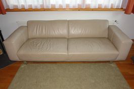 Ledersofa zu verkaufen
