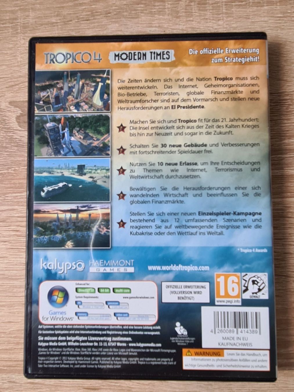Spiele: Tropico 4: Modern Times - Exp.Pack - PC – Gebraucht aus Carouge GE von Franllo 1