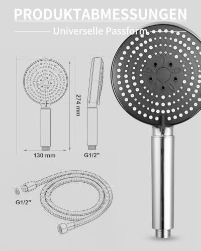 Pommeaux de douche: Duschkopf Schlauch 1 6m Verdrehschutz Handbrause Filter – Neuf avec emballage d'origine à Hundwil par pak_7zvn 2