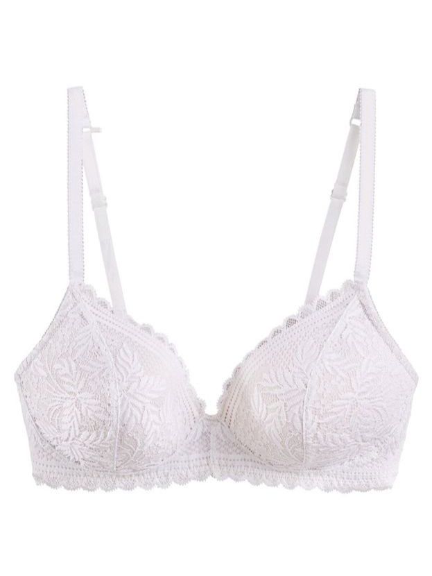 La Redoute Sonstige Unterwäsche: NEU Spitzen-BH - 75 B - weiss – Neu (gemäss Beschreibung) aus Thalwil von FashionVault