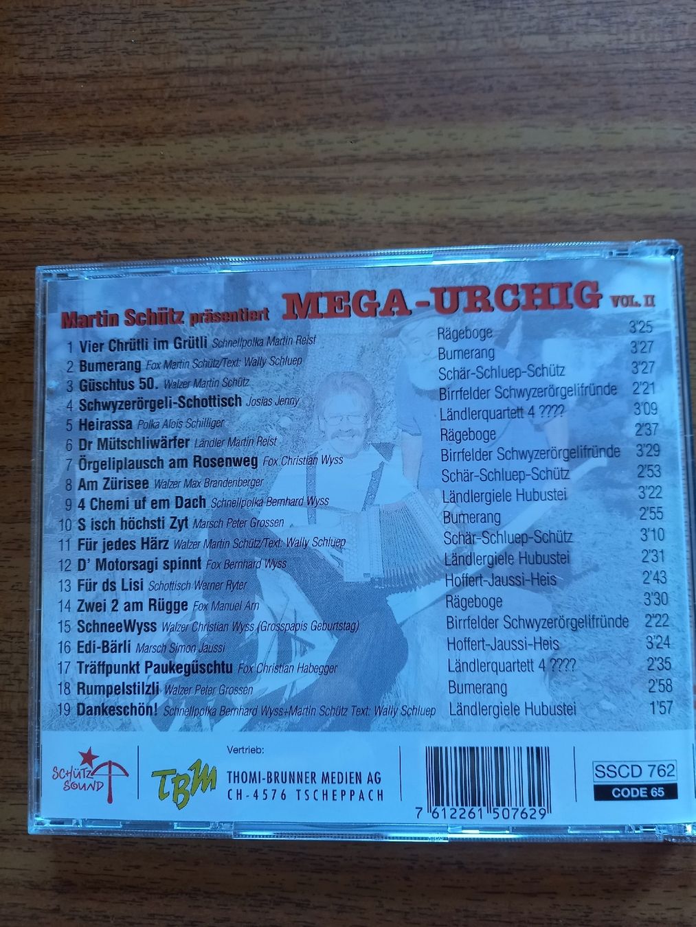 CD: Martin Schütz - Mega-urchig Vol. II - CD, gebraucht – Usato da Galgenen venduto da Allerlei8854 1