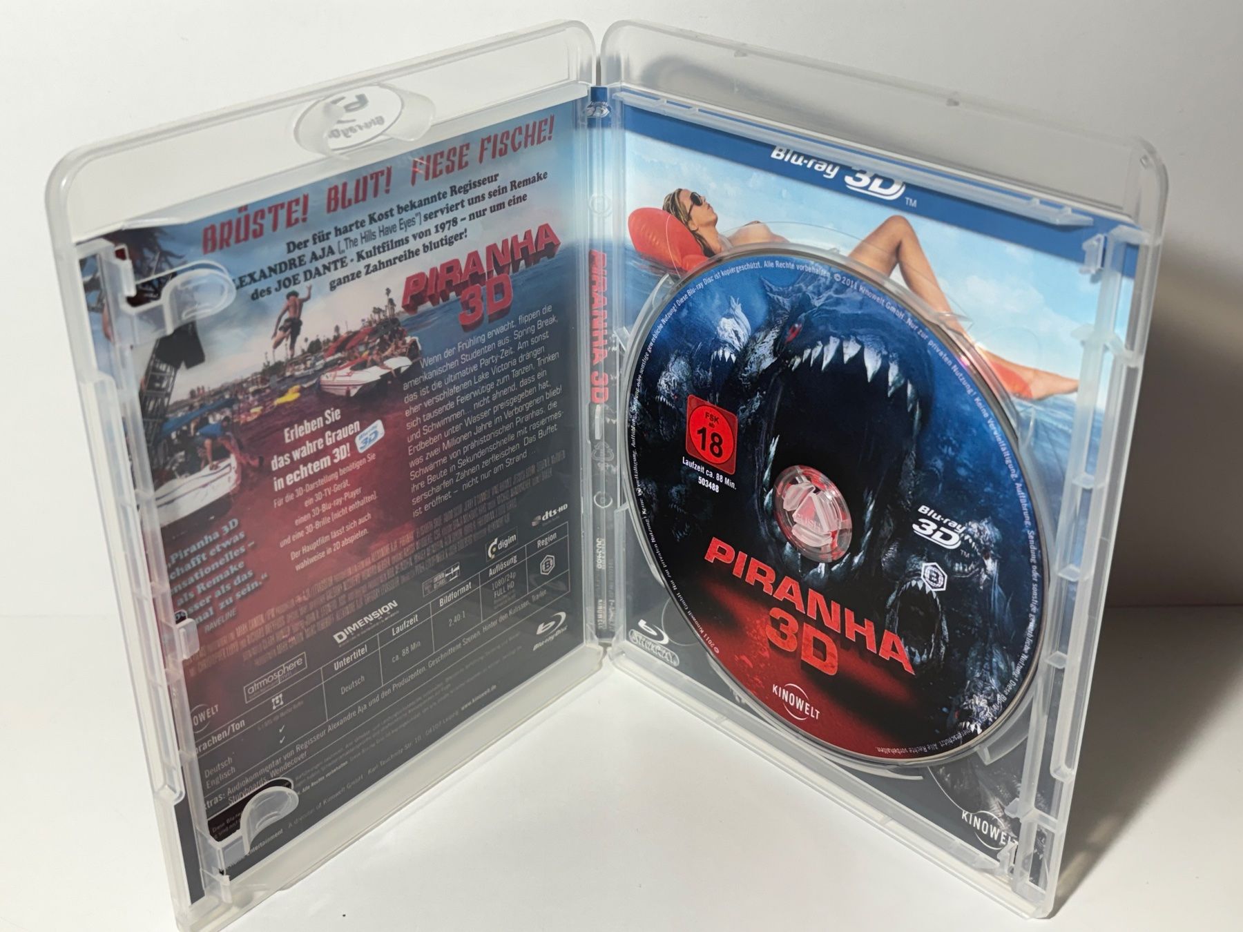 Tutti i DVDs: Piranha Blu Ray 3D – Usato da Wilderswil venduto da Sstriker 2