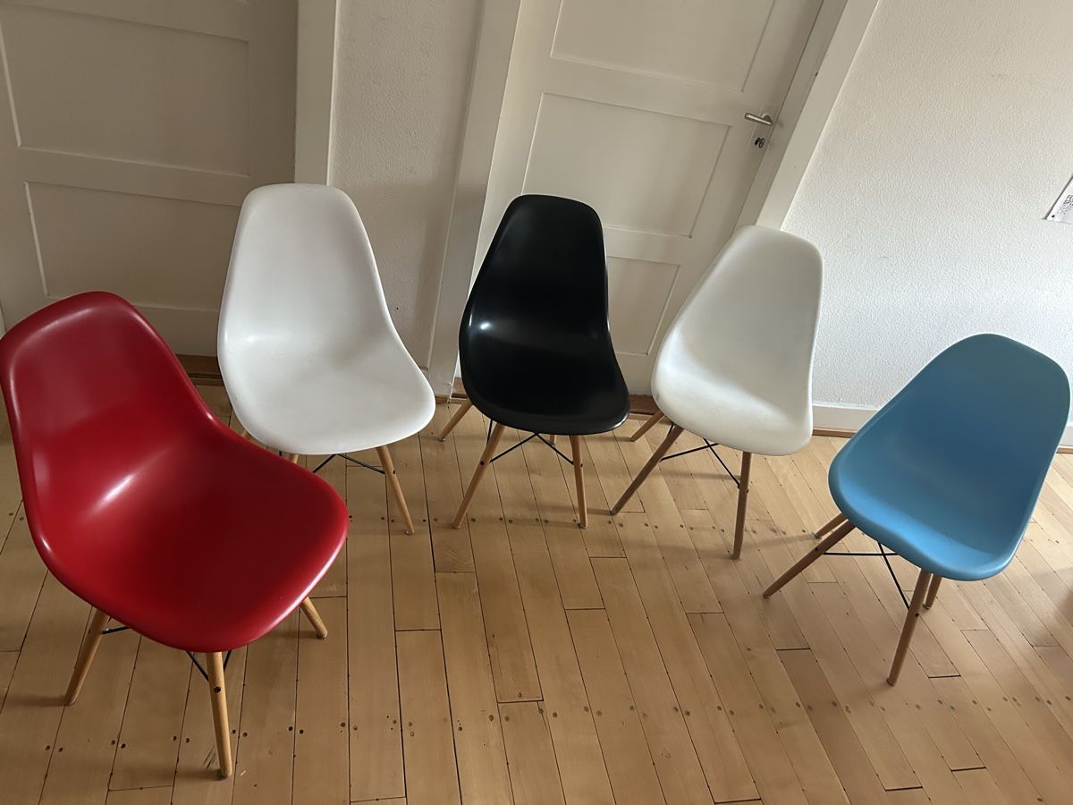 Sedie: Vitra-Imitate Stuhlset 5 Stück – Usato da zürich venduto da lis_9nv5 1