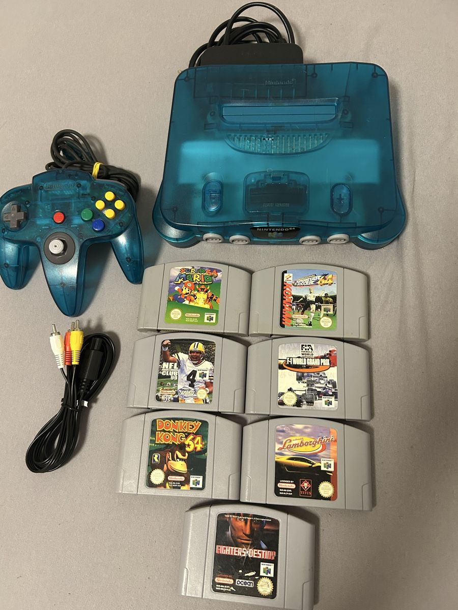 Nintendo Console: Nintendo 64 Konsole mit 7 Top spiele – Usato da Oftringen venduto da Breza22 1