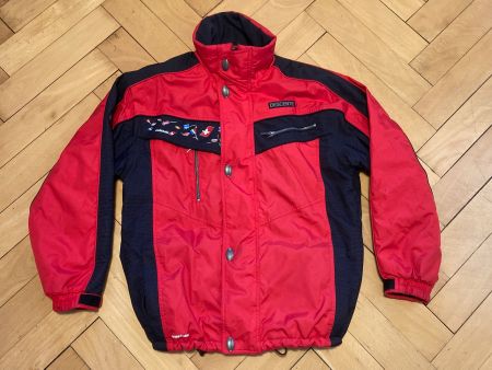 Vintage Y2K Jacket Swissair Swiss Ski Team Descente Sz M