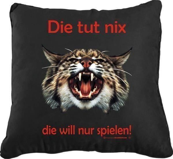 Kissen: Kissen - Die tut nix – Neu und originalverpackt aus Ennetbürgen von open24shop