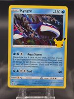 Kyogre #3 Celebrations 25th NM / 🇬🇧