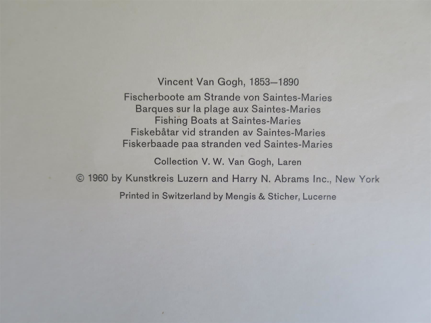 Foto & Immagini: Van Gogh - 5 Kunstdrucke – Usato da basel venduto da setomse 9