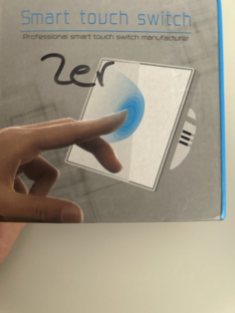 Interrupteurs: Smart Touch Switch 86-WIFI-2W weiss neu – D'occasion à Opfikon par osm_bns2 4