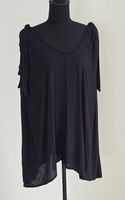 Schwarzes Sommer Top Viscose Gr. XL Neu