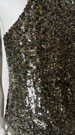 Haute Hippie | Pailletten-Tanktop |  Gr. XS (34)