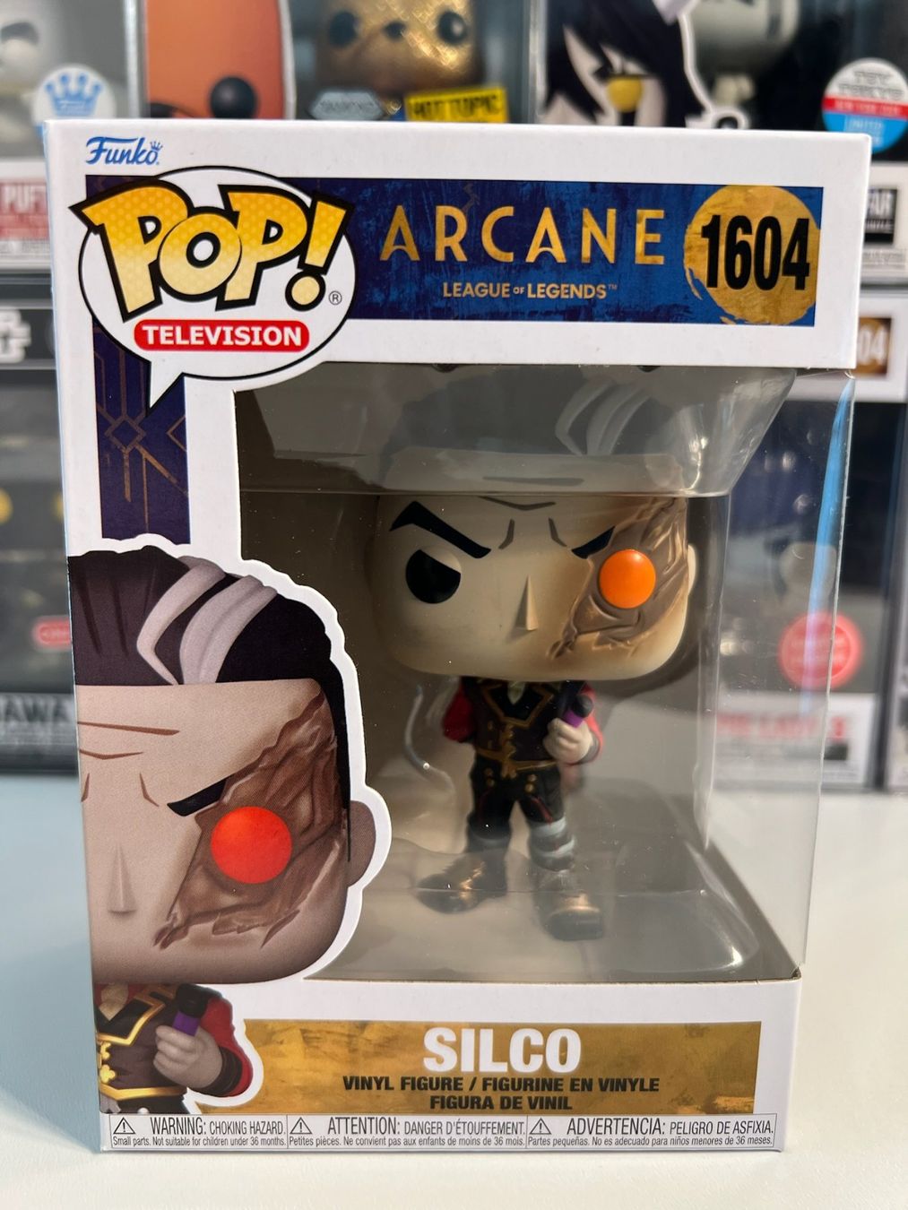 Funko Statuette: Funko POP! Television Arcane Silco – Nuovo e nell'imballaggio originale da Le Mouret venduto da perfectbijou
