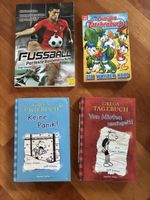 2x Gregs Tagebuch + Lustiges Taschenbuch + Fussball Buch
