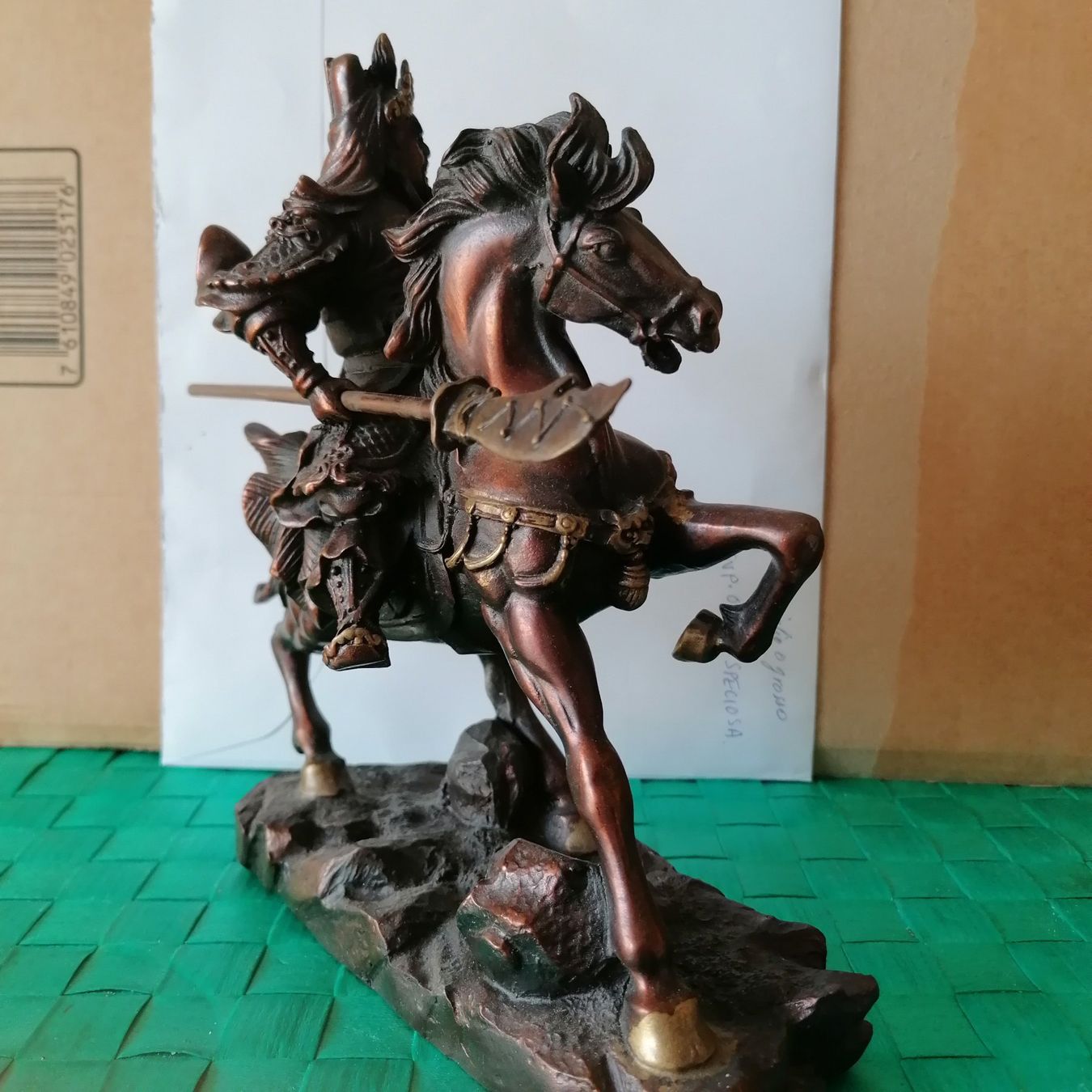 Statuette: Guerriero Mongolo in bronzo – Usato da Mendrisio venduto da Accamuta 2