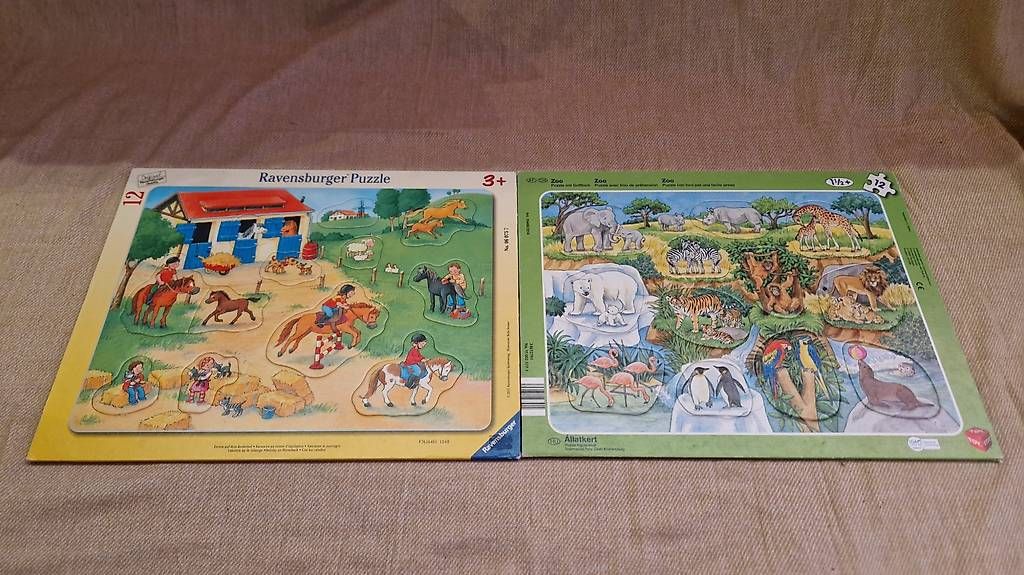 Puzzle: 2 Holz-Puzzle – Usato da Wolfhausen venduto da Santiago2017 1