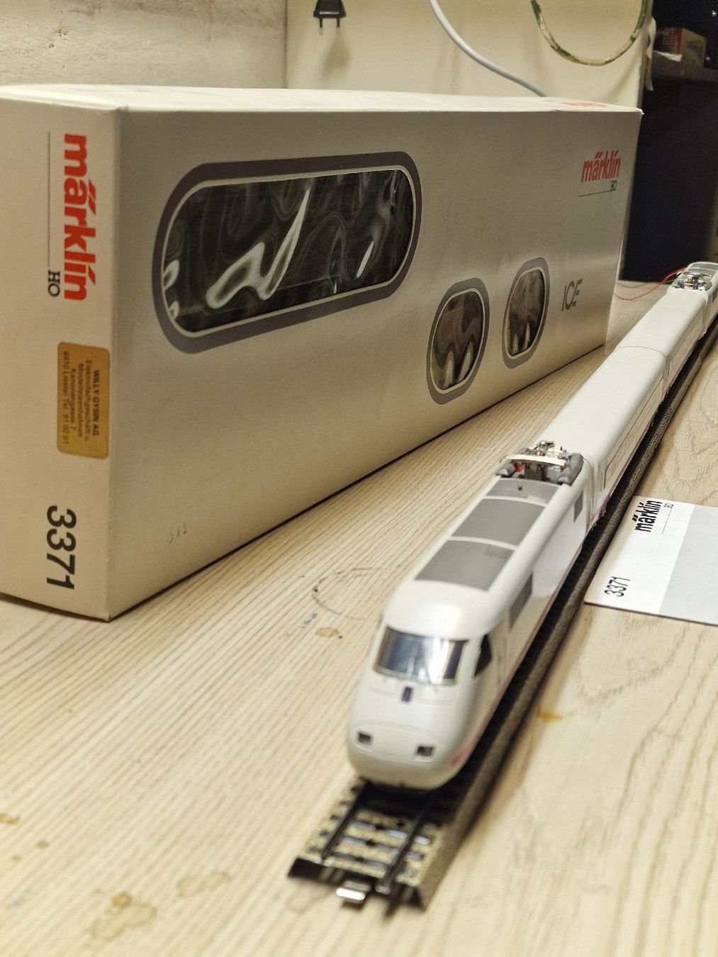 Märklin Modellini di ferrovie: Märklin HO ICE 3371 Modellbahn Zug  – Usato da Herzogenbuchsee venduto da ioa_zcm6 5