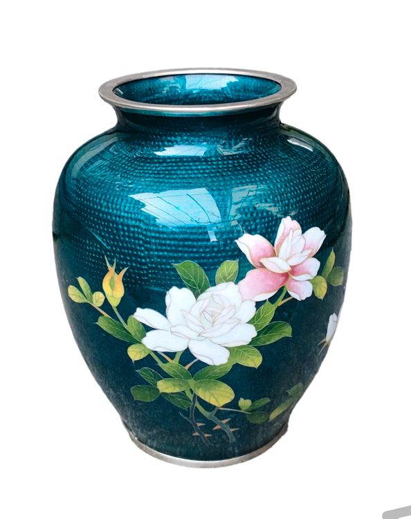 Vintage Cloisonne Vase Sato Japan | Kaufen auf Ricardo