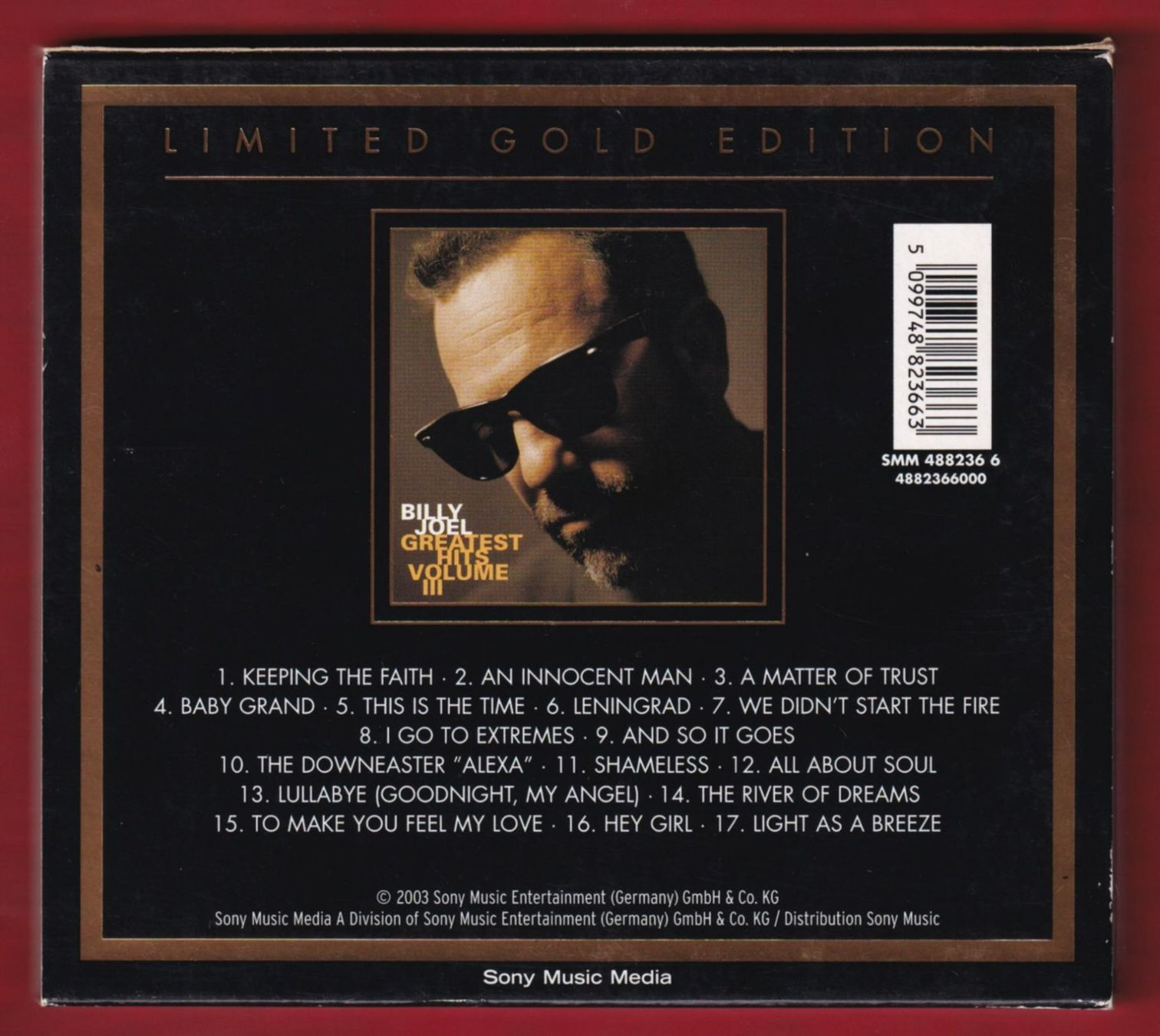 CD: Billy Joel - Greatest Hits Volume III (CD) – Usato da Zürich venduto da Pfluftl2000 1