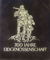 Numisblatt Solothurn 700 Jahre Eidgenossenschaft 1991 Silber