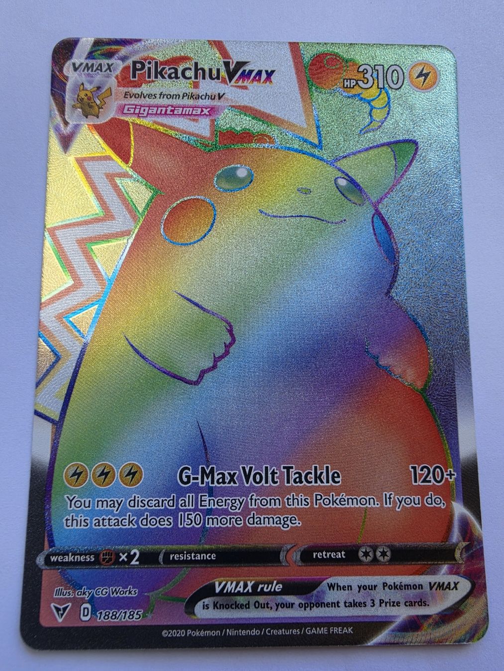 Pokémon Cartes à collectionner: Pokemonkarte - Pikachu Vmax – D'occasion à Oberdorf NW par Jasy9 1