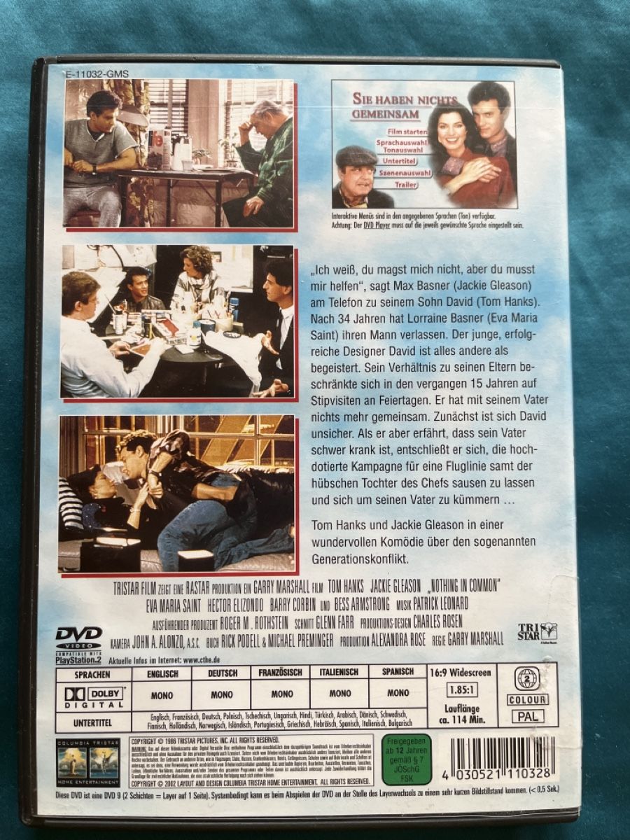 Tutti i DVDs: Nothing in Common – Usato da Haslen AI venduto da GOLD73 1