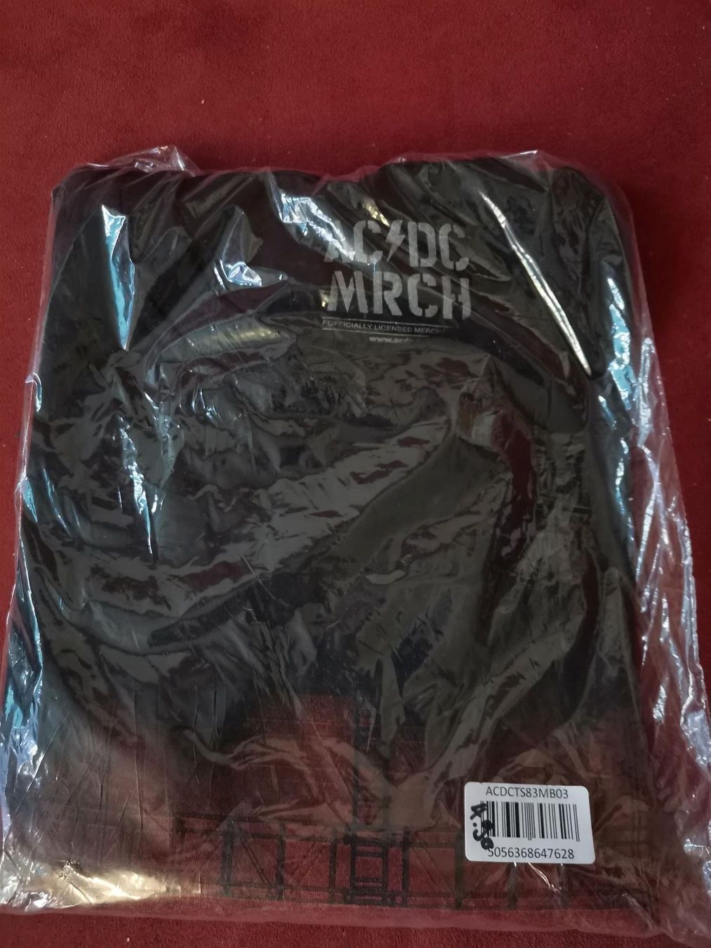 T-shirt: T-Shirt AC/DC Dark Stage Grösse M – Nuovo (secondo la descrizione) da Zofingen venduto da noise123 1