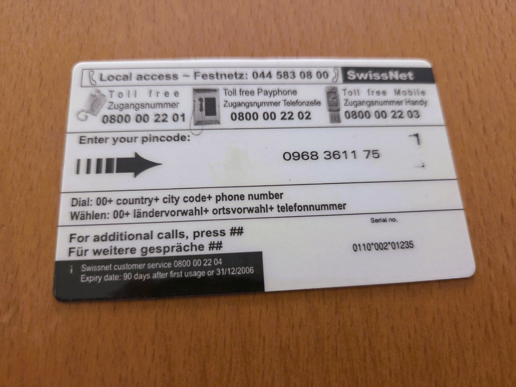 Cartes de téléphone: PREPAID - SCHWEIZ – D'occasion à Brüttisellen par Nighttrain 1