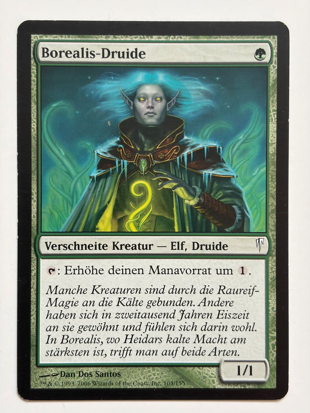 Magic The Gathering Carte collezionabili: Borealis-Druide - Coldsnap – Usato da Bonstetten venduto da ddiederichs