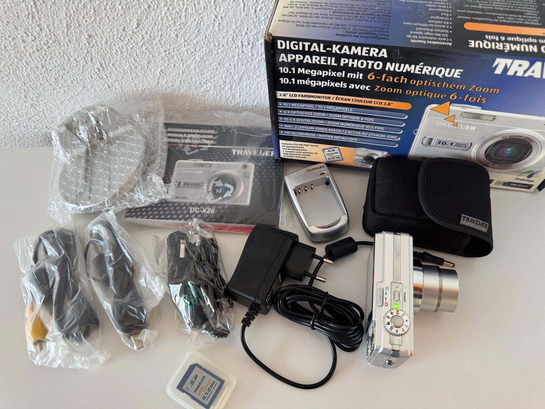 Kamera: Traveler DC-XZ6 Digitalkamera – Neu und originalverpackt aus Frauenfeld von difi67 2