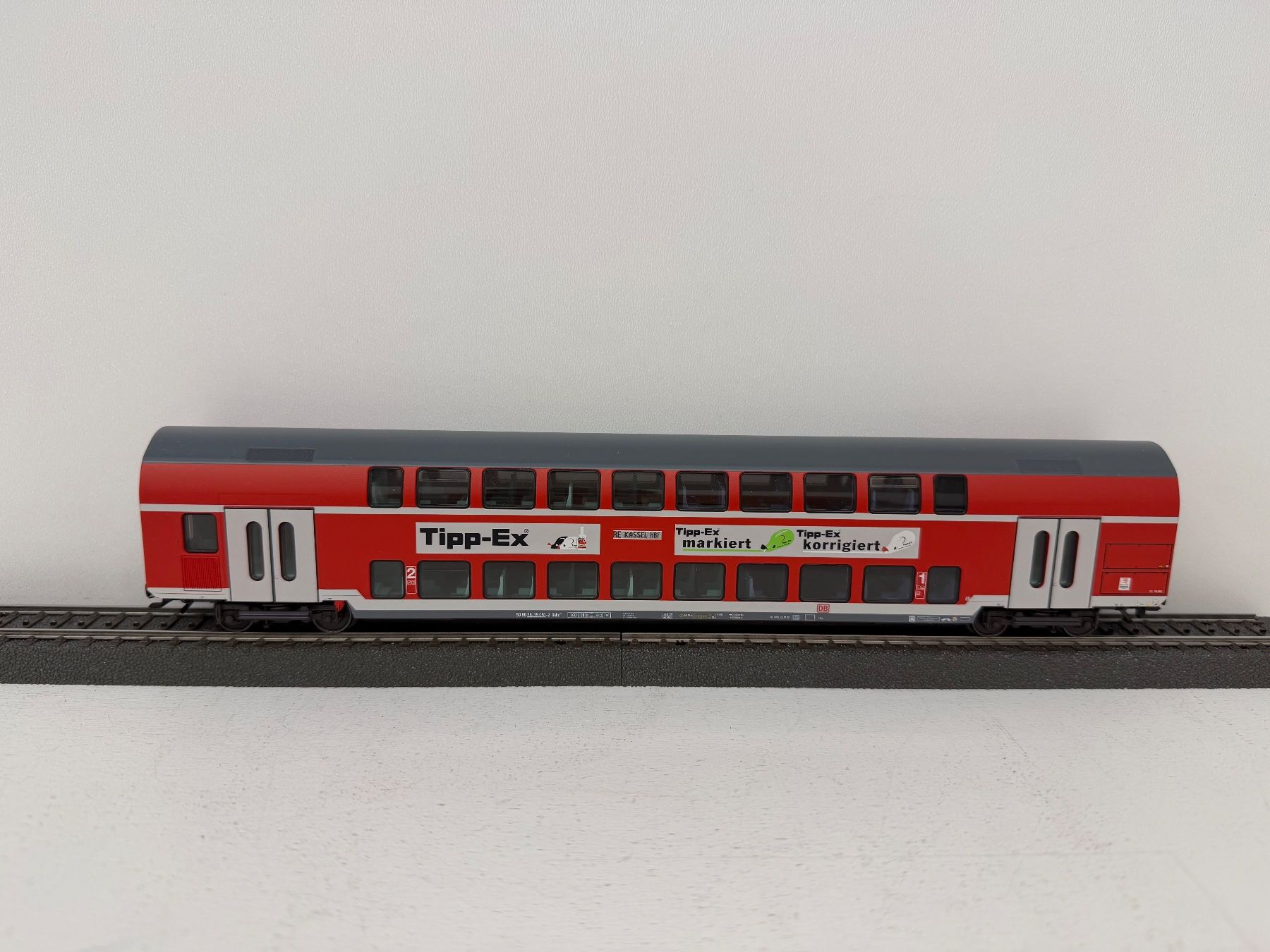 Märklin Modellini di ferrovie: Märklin 43591 Doppelstockwagen der DB – Usato da Büsserach venduto da ModellbahnDepot 2