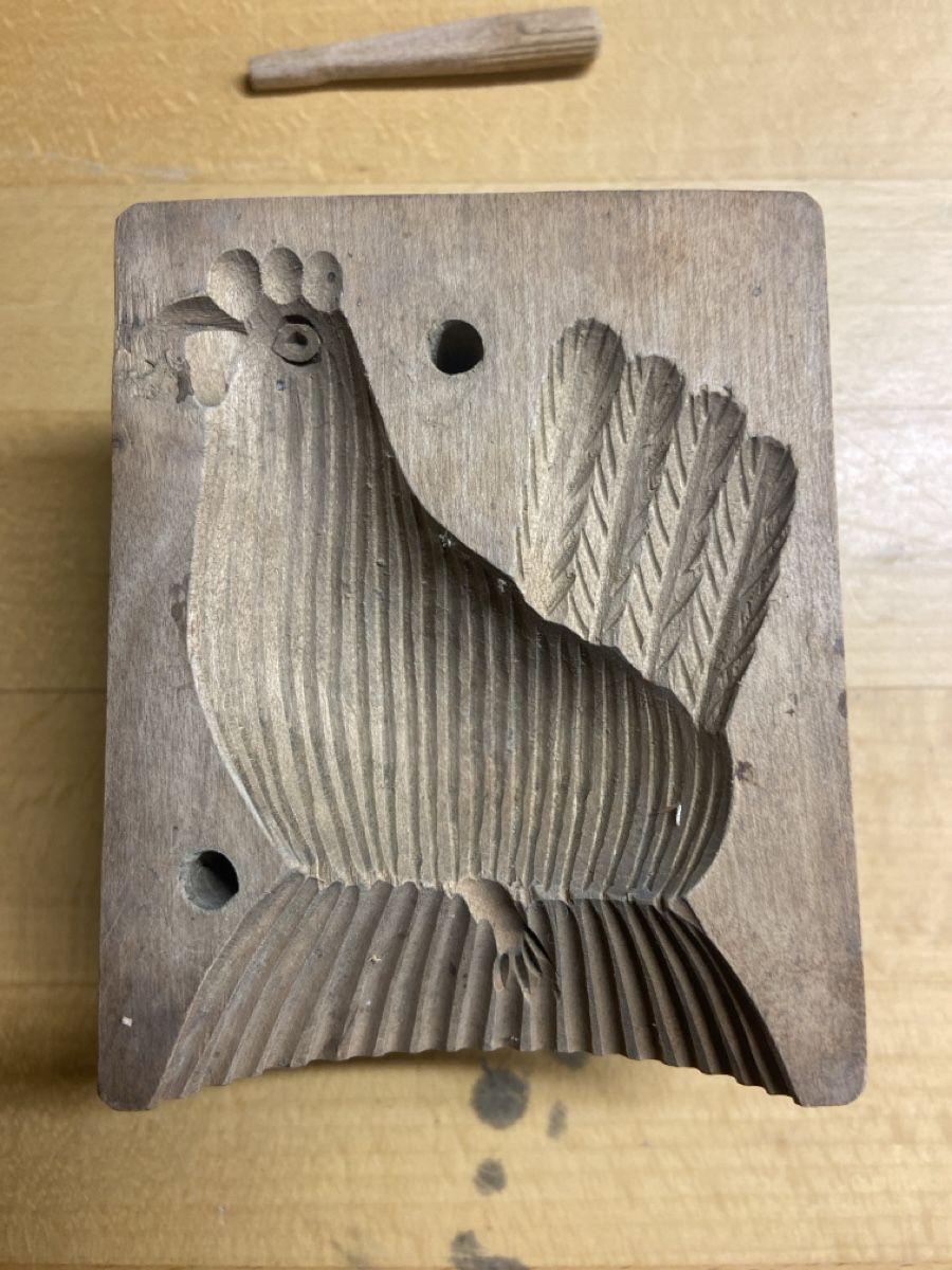Articoli in legno: Gussform Butterhahn – Usato da Rodersdorf venduto da trueegg 2