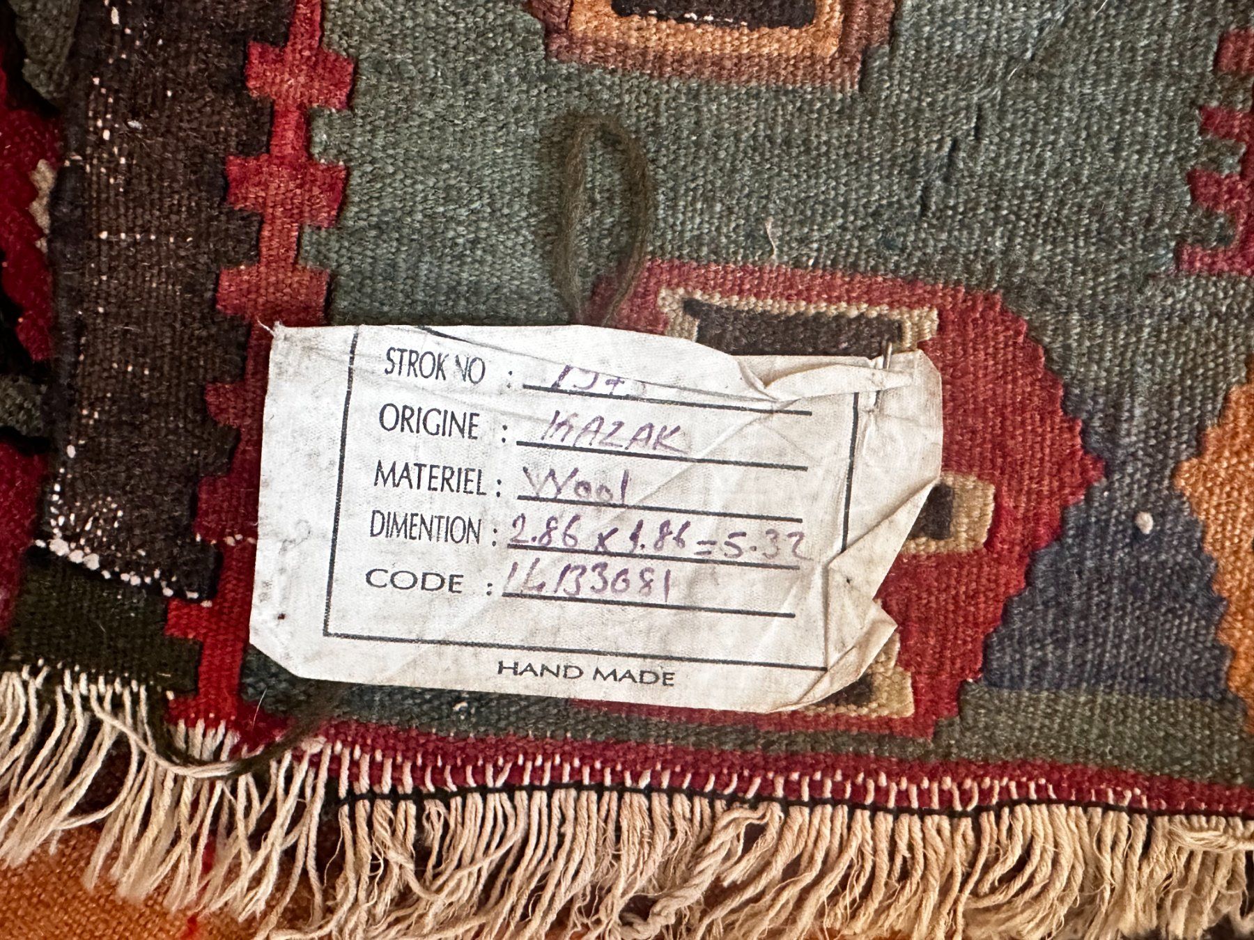 Teppiche: Tappeto Kazaki - Vintage – Gebraucht aus Lugano von LudovicoSwiss 1