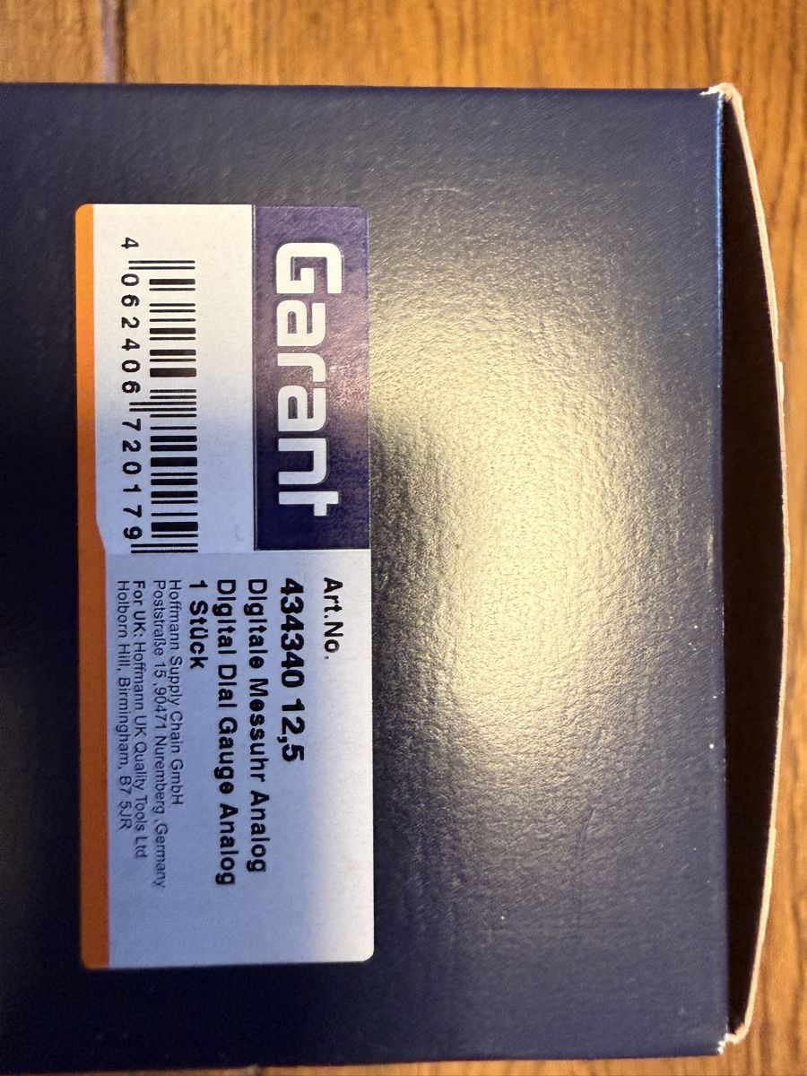 Messen: Garant Digital Messuhr 12.5 mm 0.001 – Neu und originalverpackt aus Altstätten SG von Pandaaa84 9