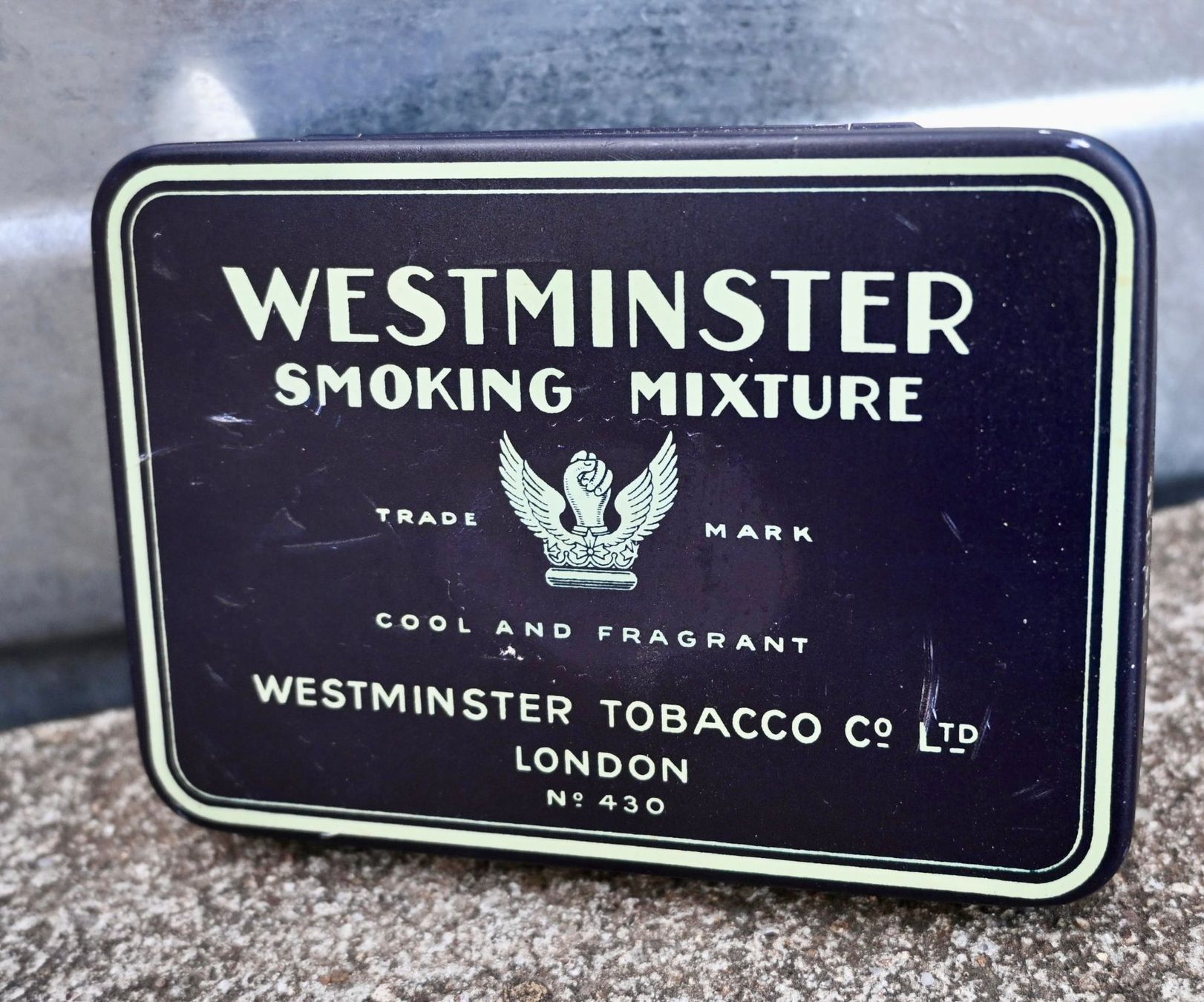 Barattoli: BLECHDOSE Westminster Smoking Mixture MADE IN SWITZERLAND – Usato da Pfaffhausen venduto da mono_rec 3