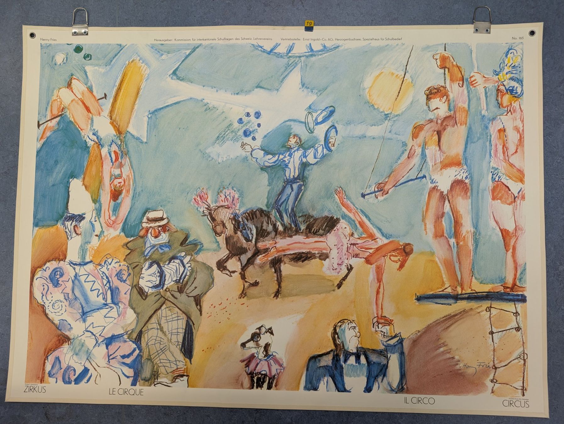 Foto & Immagini: Schulwandbild Nr. 165 - Zirkus – Usato da Luzern venduto da JenKu