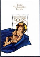 FROH WEIHNACHTEN FÜR ALLE BLOCK 1978 ** POSTFRISCH ** -JJ298