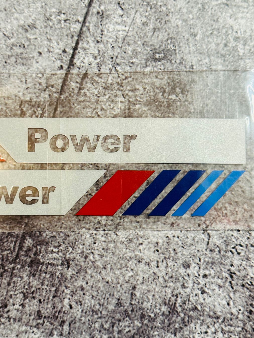 Aufkleber: BMW M Performance Kleber, in grauweiss 2er Set Neu – Neu und originalverpackt aus Balsthal von D.K.Autoteile8 7
