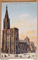 Strassburg Münster Kathedrale um 1905