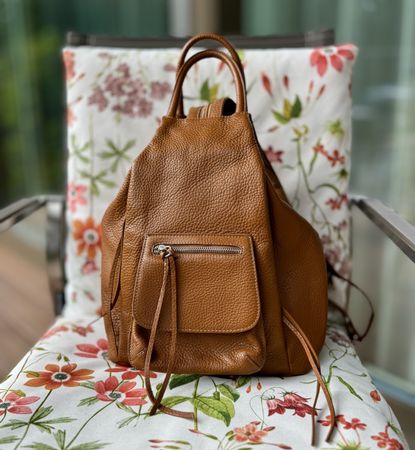 Braune Ledertasche/Rucksack, neuwertig, Top Zustand!