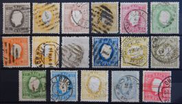 Portugal ex. Kat. 34-60 gest. 1870/84 Kat. 600 Euro