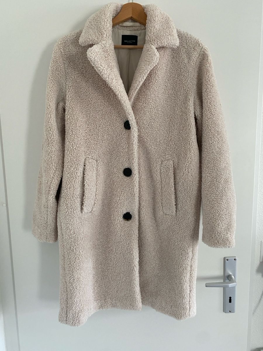 Mäntel: Damen Mantel creme Grösse S Teddy – Gebraucht aus Bern von fashion_11 2